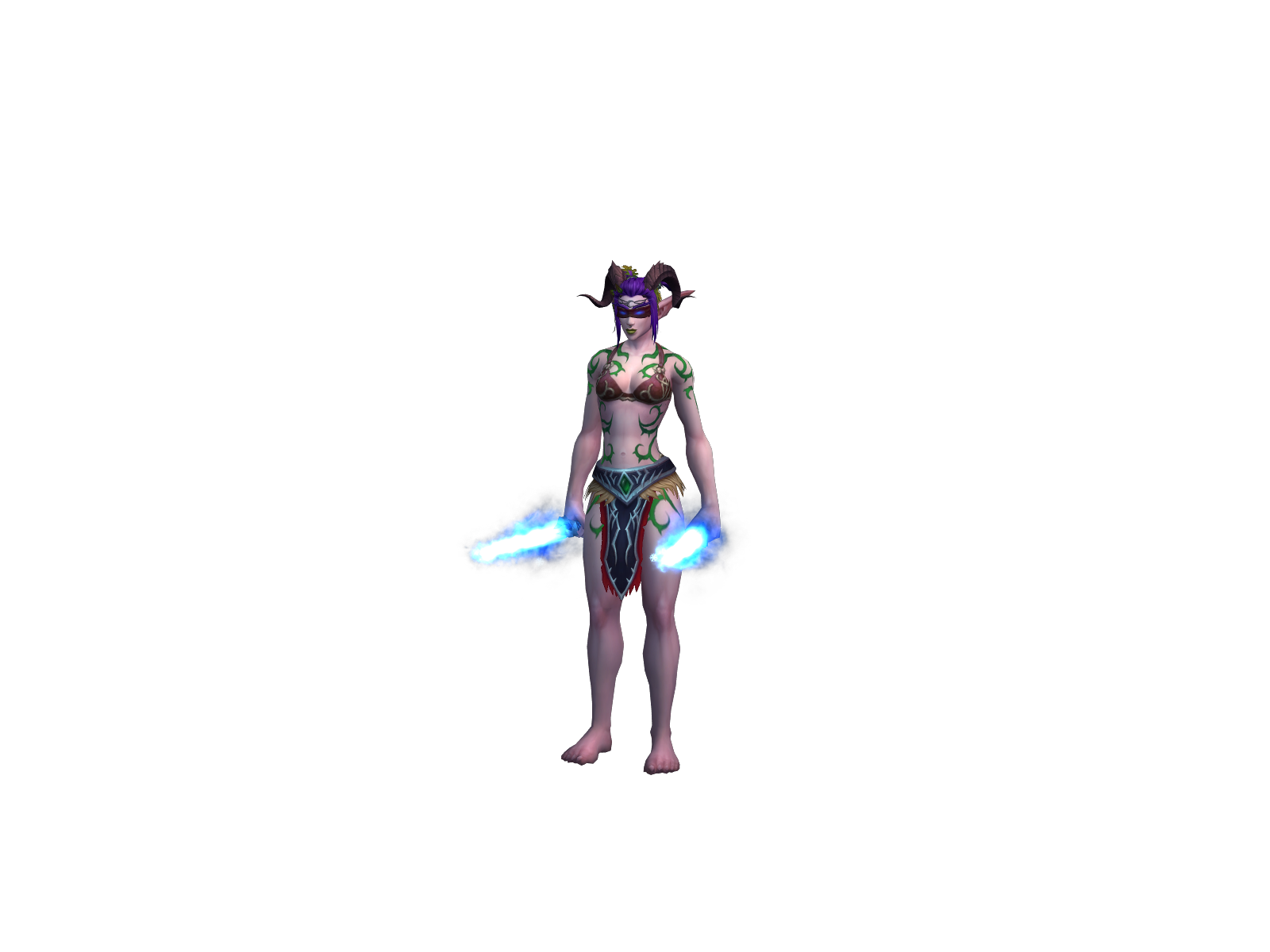 Dhkaos 3D character render