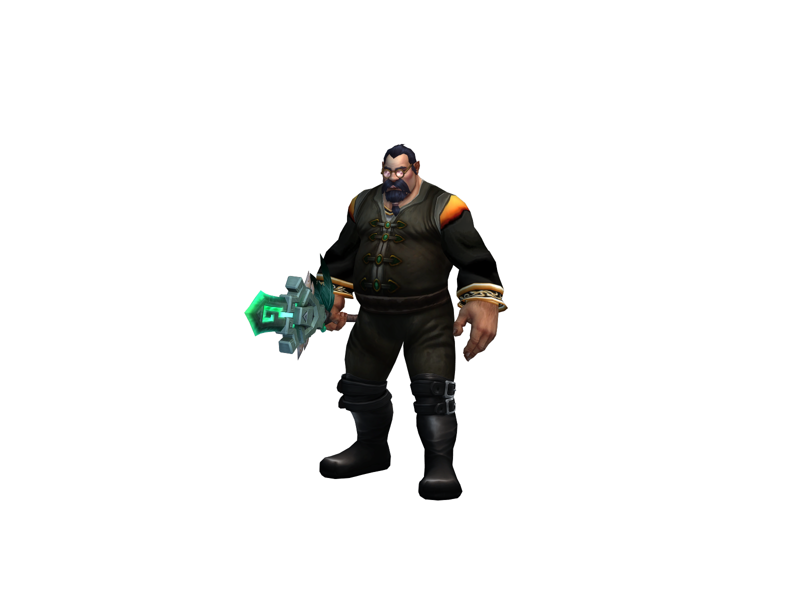 Seagalweaver 3D character render