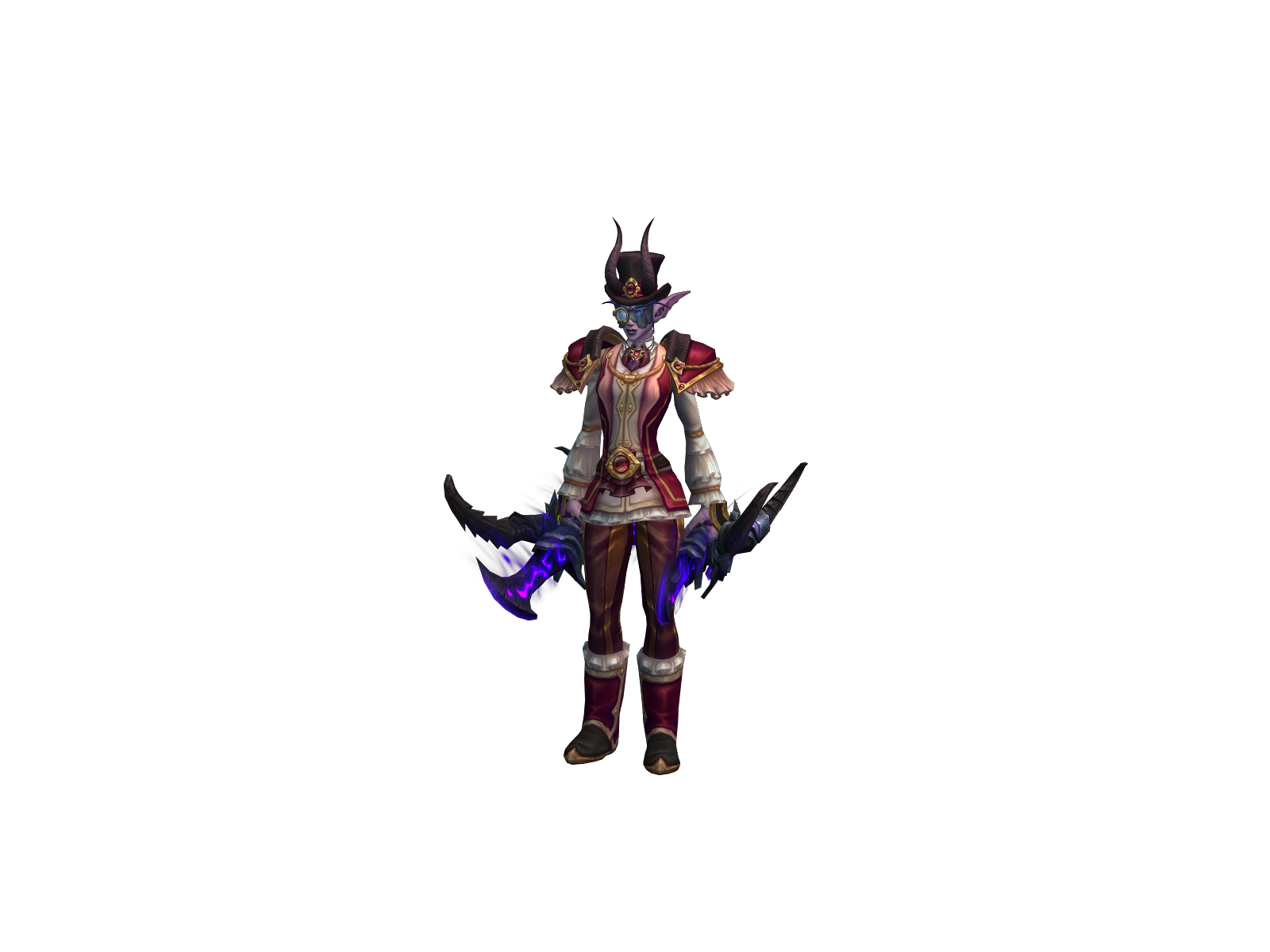 Eloralauyia 3D character render