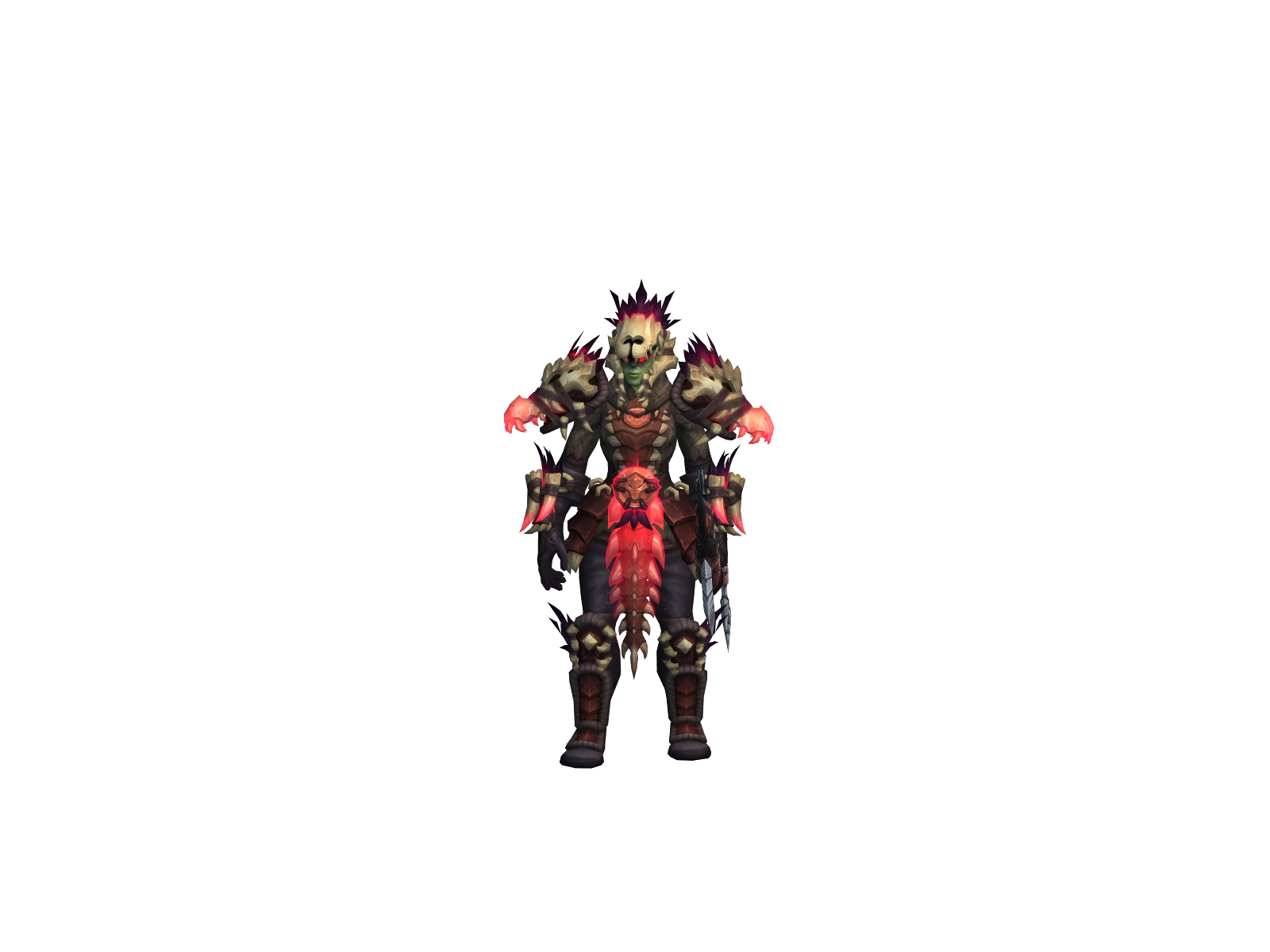 Muertez 3D character render