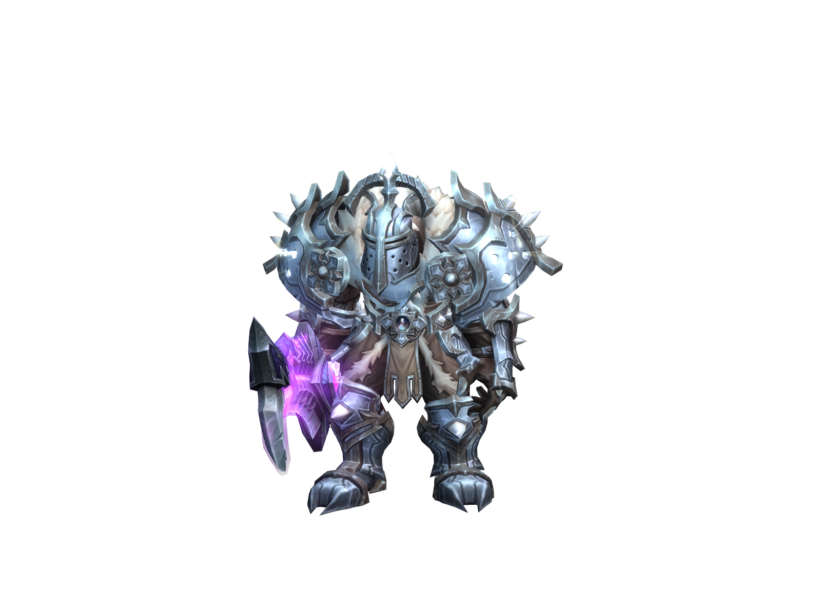 Qwar 3D character render