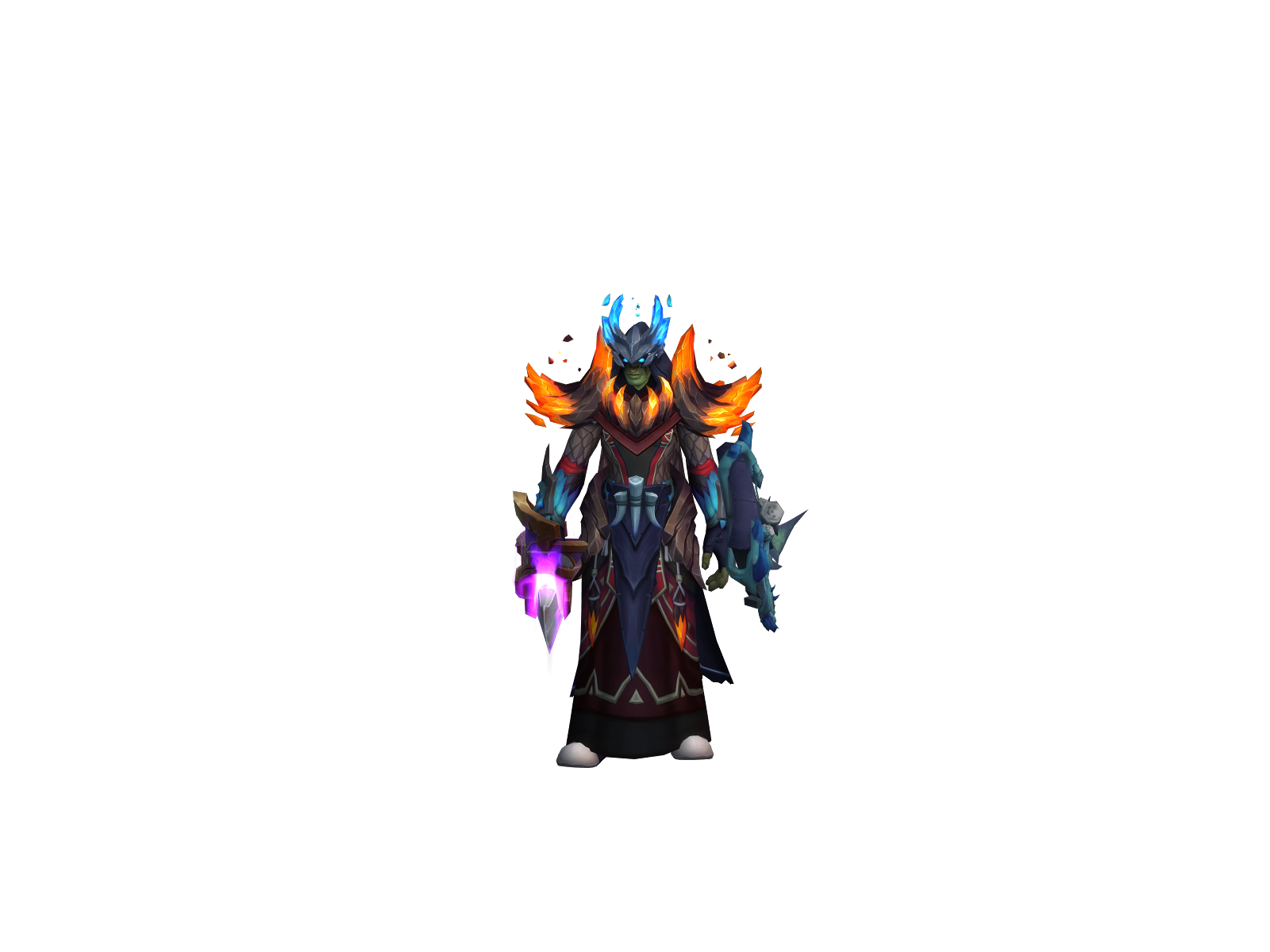 Voltean 3D character render