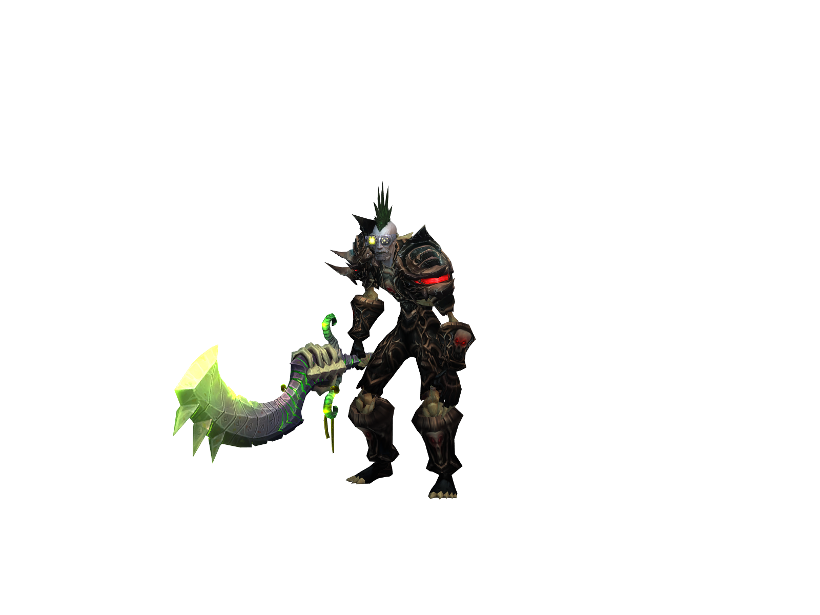 Azraelbane 3D character render