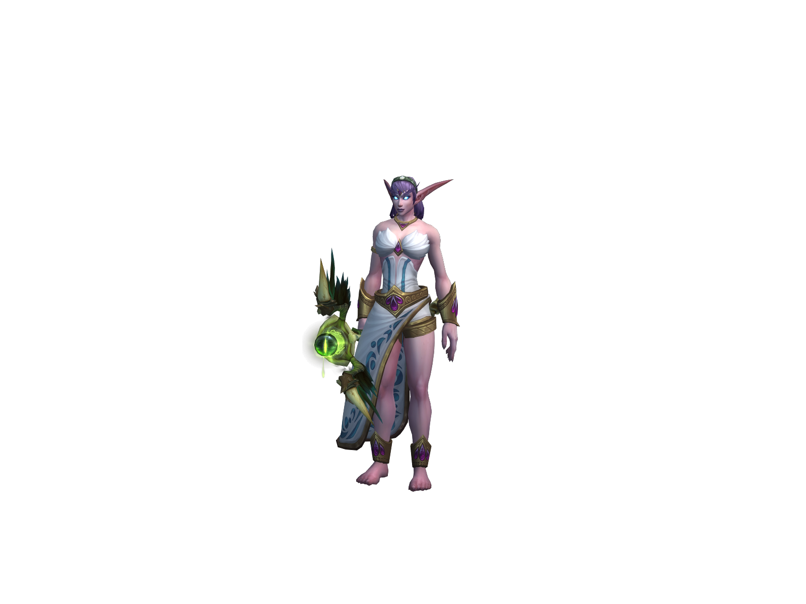 Cau 3D character render