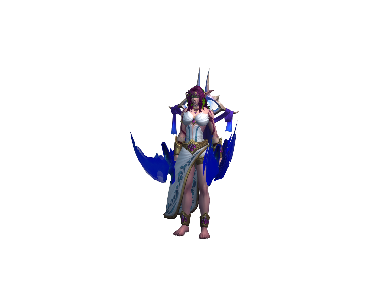 Elleand 3D character render