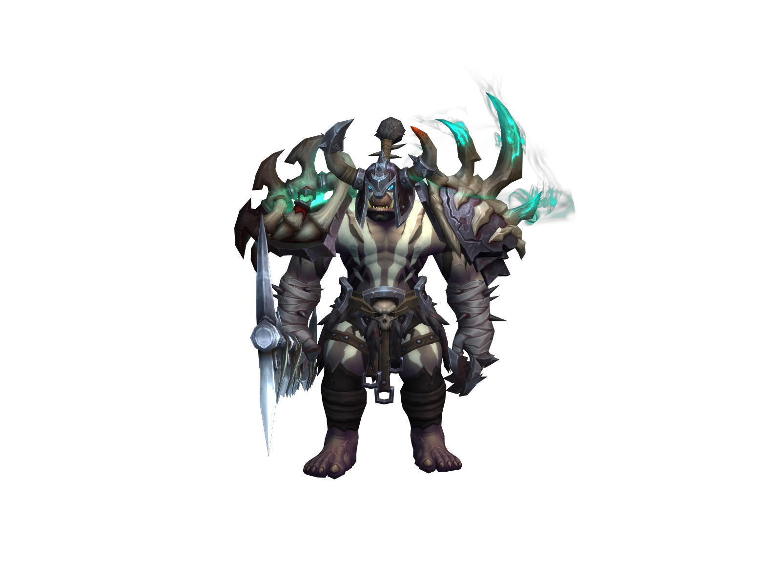Umbrothrax 3D character render