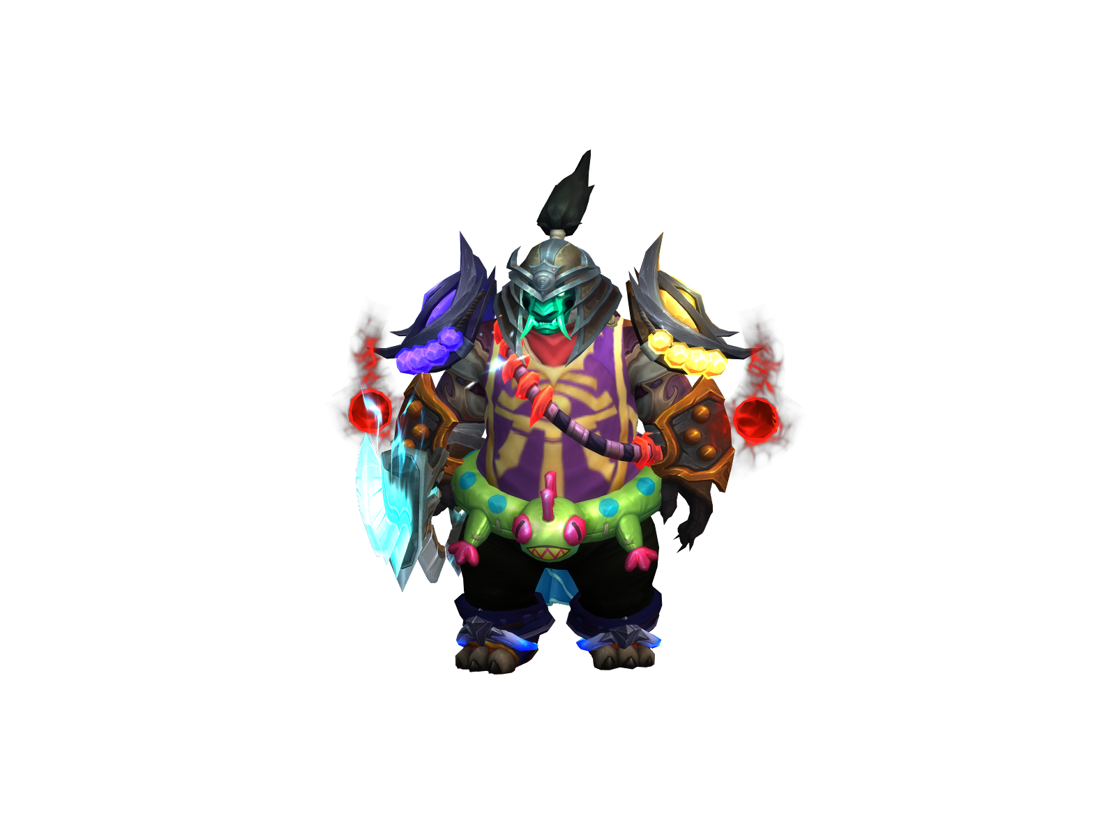 Fatwalker 3D character render