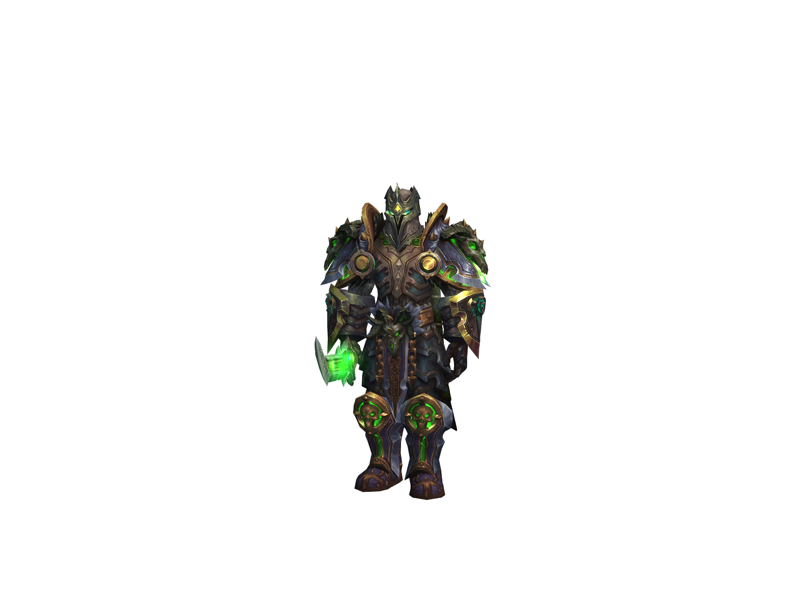 Theoculies 3D character render