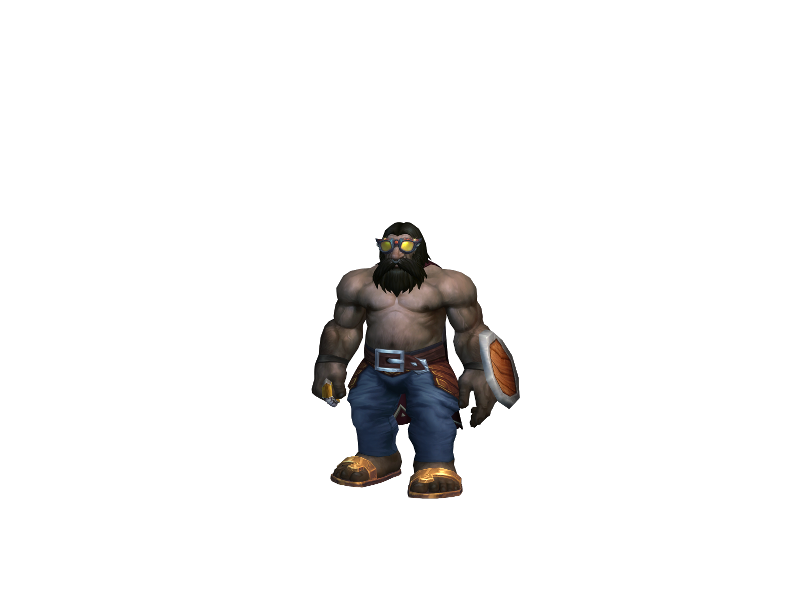 Woodmonkey 3D character render