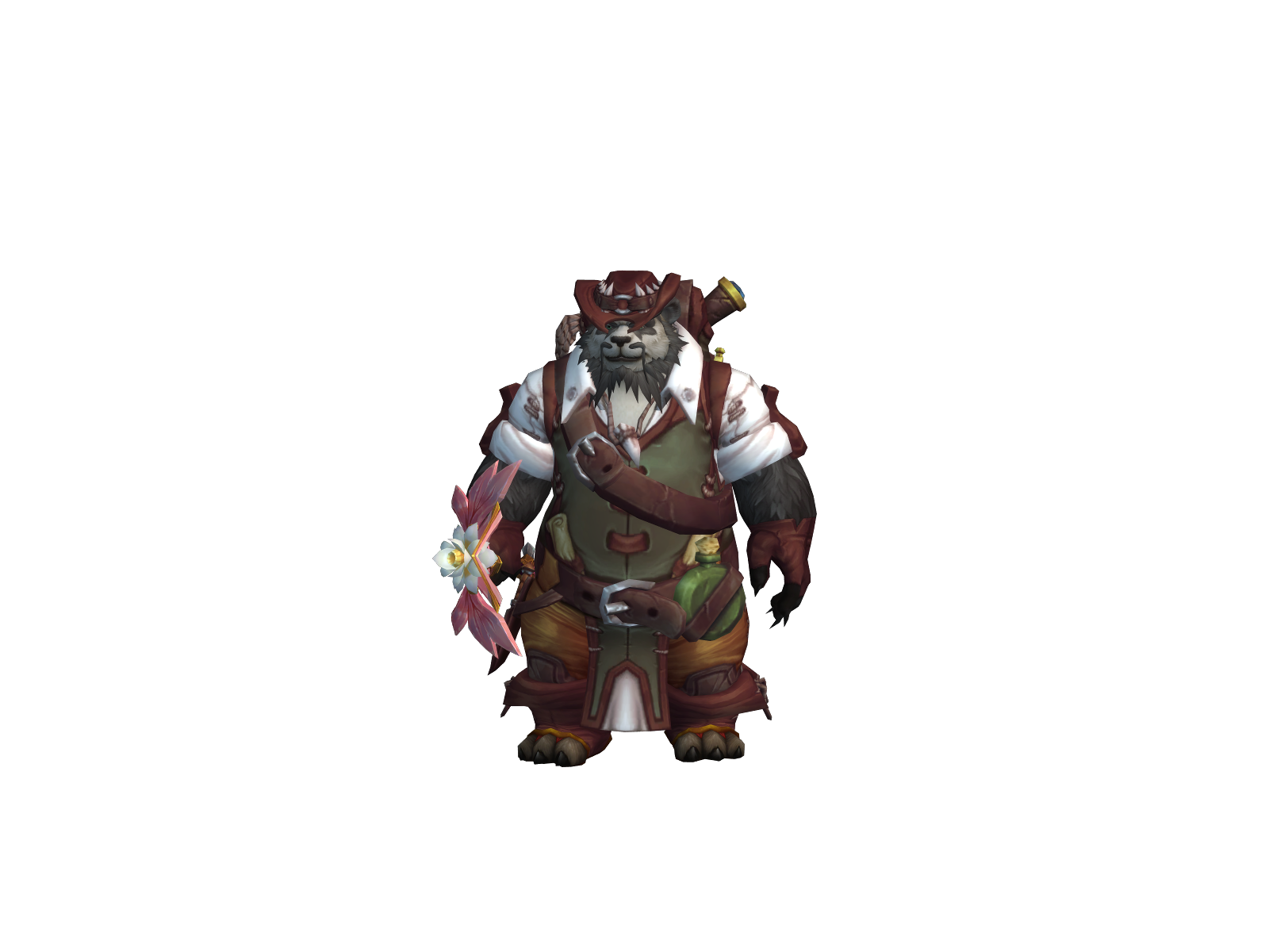 Haoharo 3D character render
