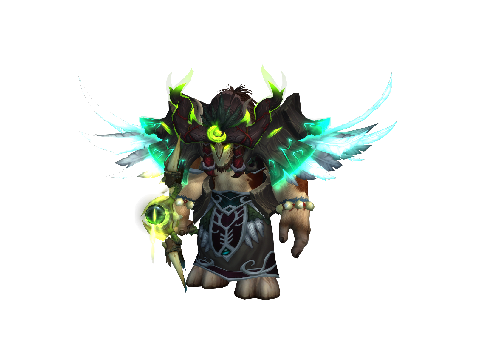 Meowizzy 3D character render
