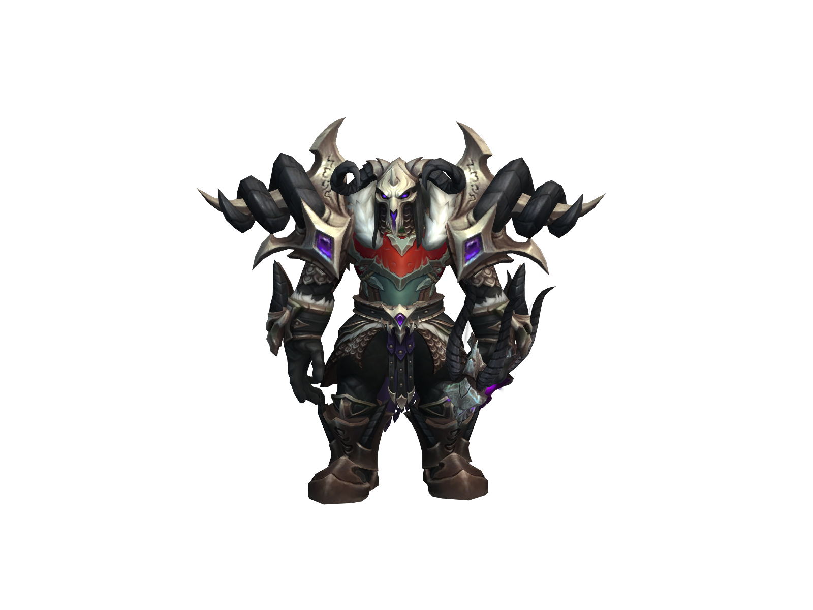 Nêx 3D character render