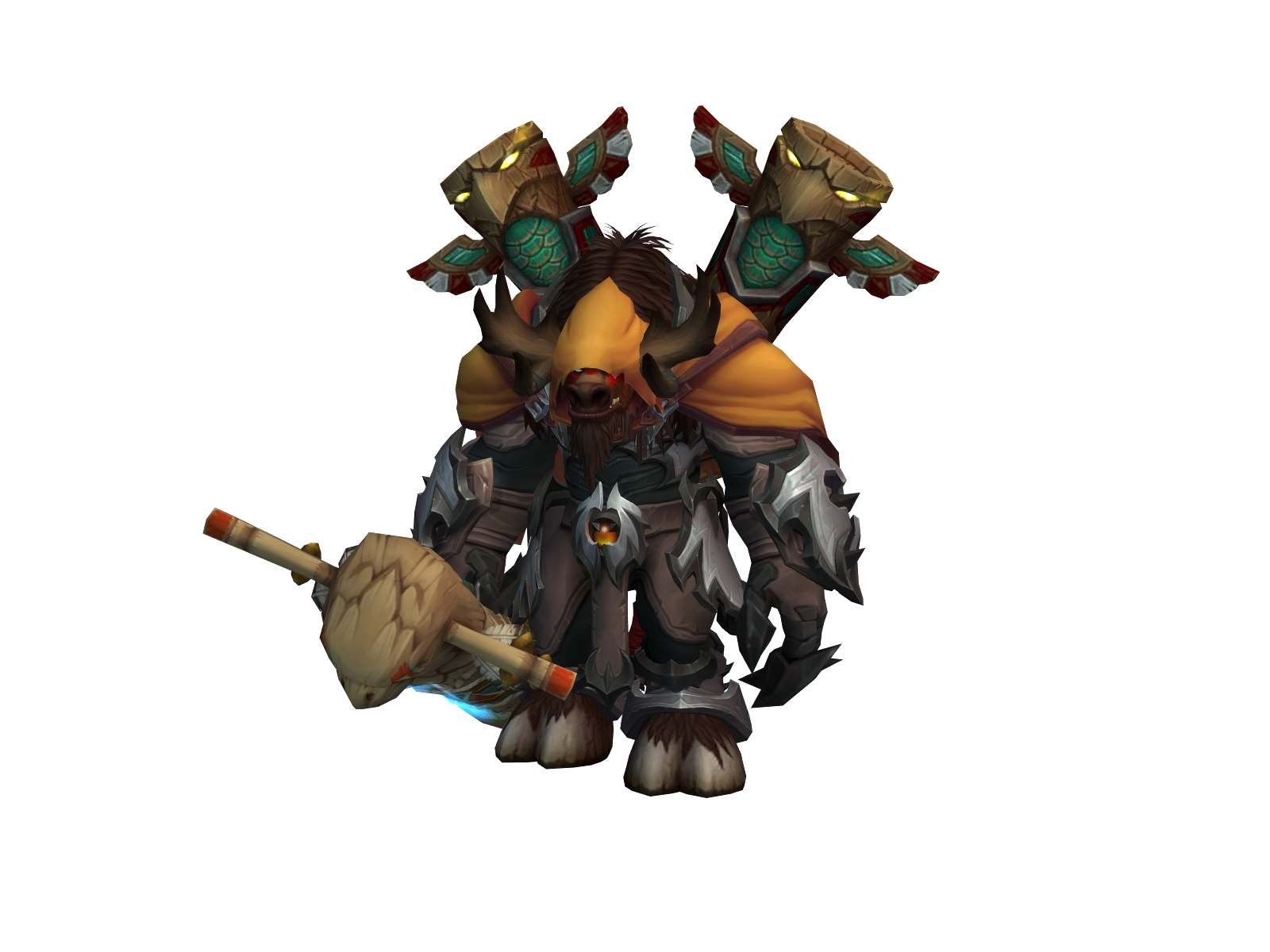 Bigdawgdozer 3D character render