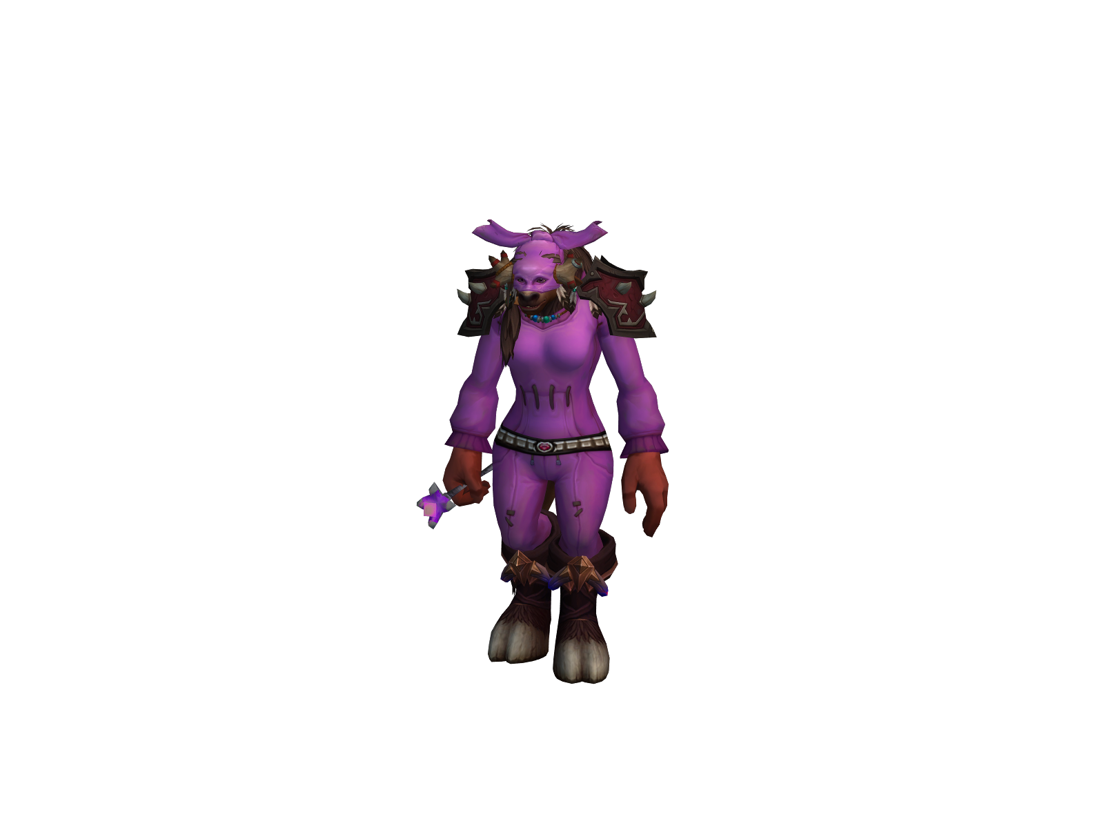 Babjodru 3D character render