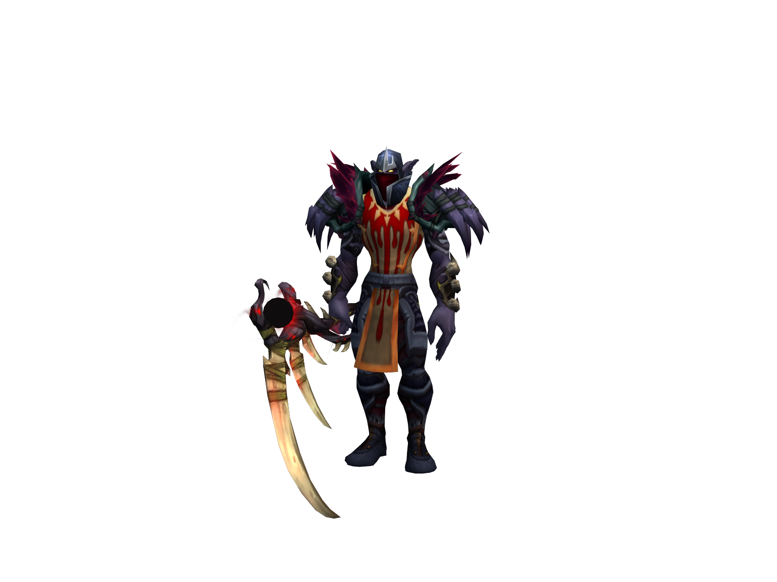 Nivile 3D character render