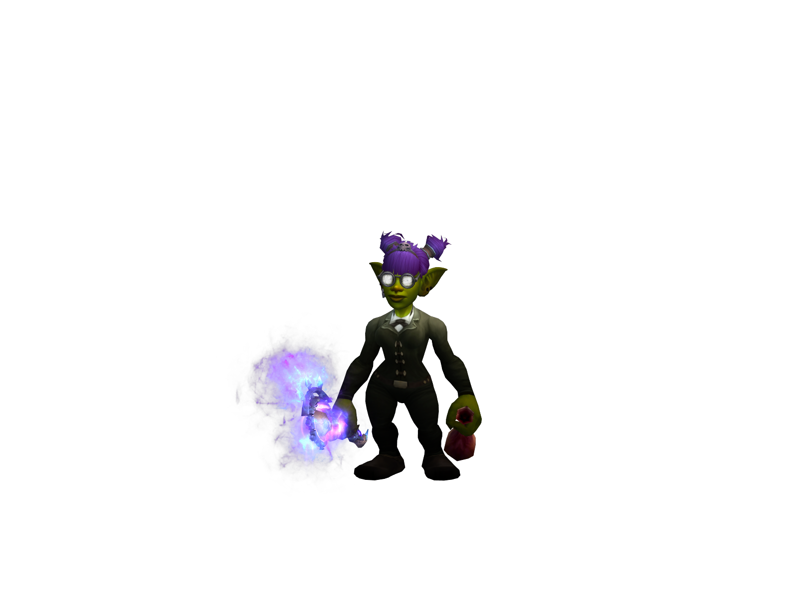 Lesserevil 3D character render