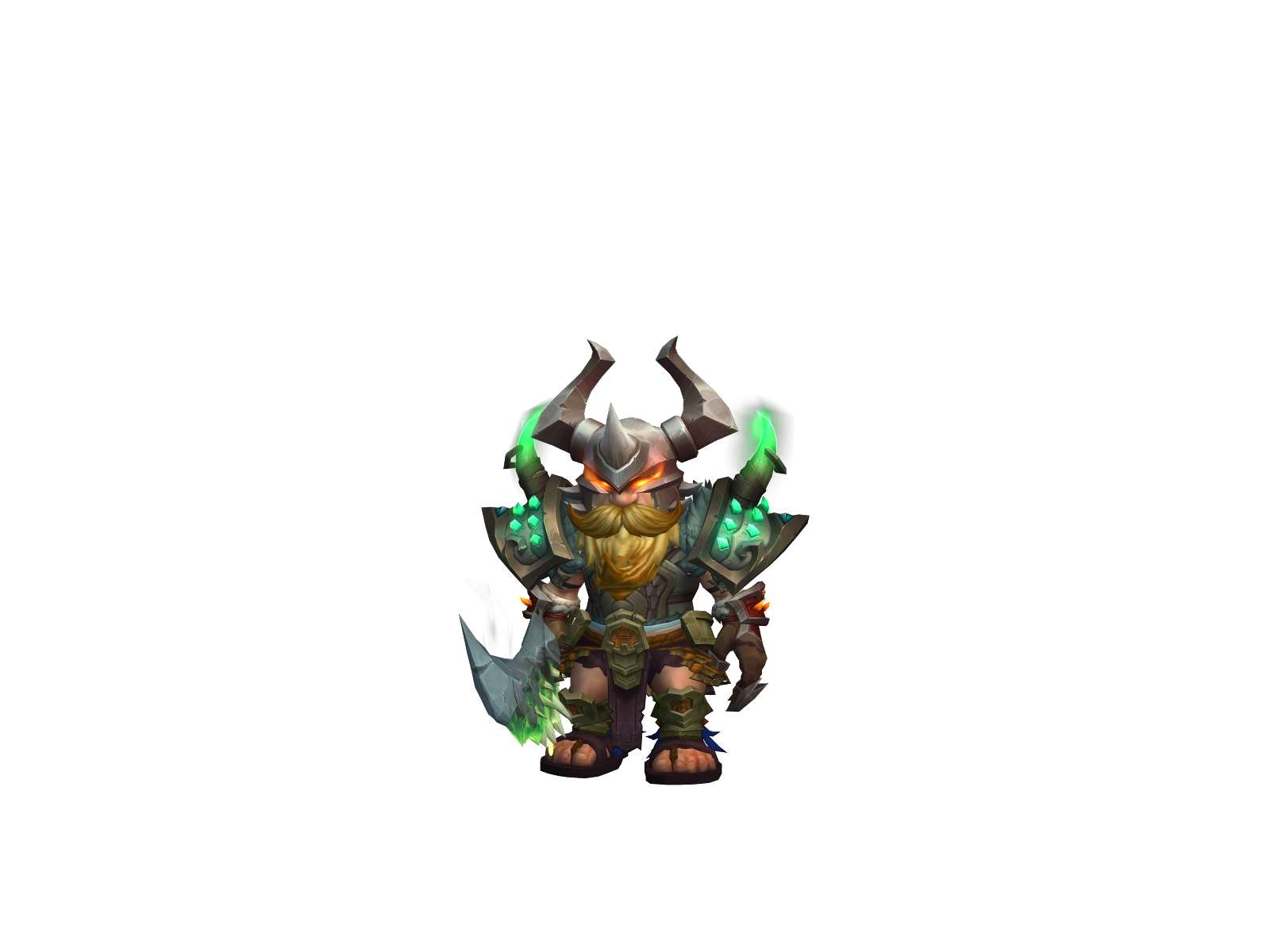 Bruceloo 3D character render
