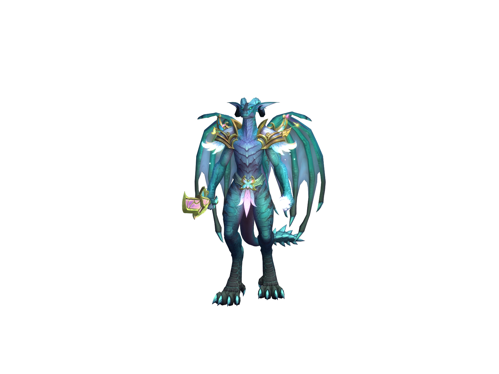 Gloamdream 3D character render