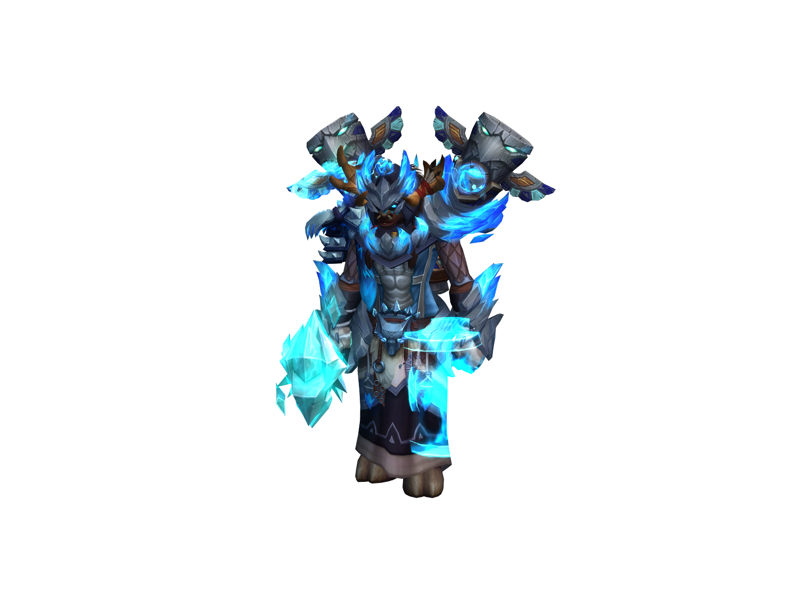 Totemguns 3D character render