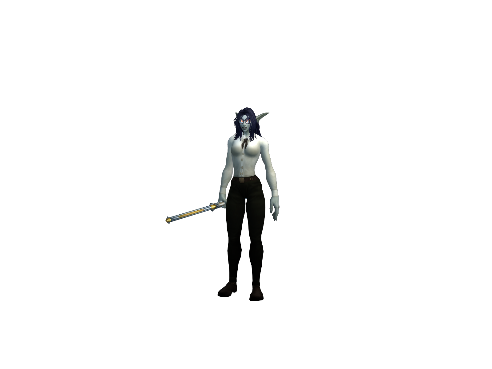 Waneqt 3D character render