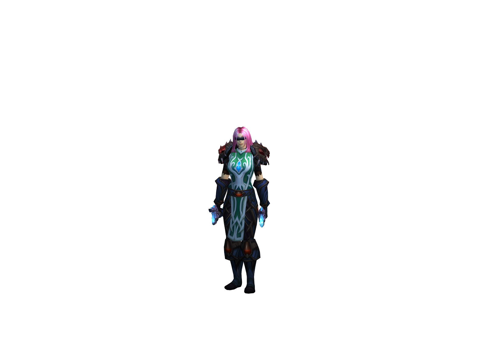 Pïty 3D character render