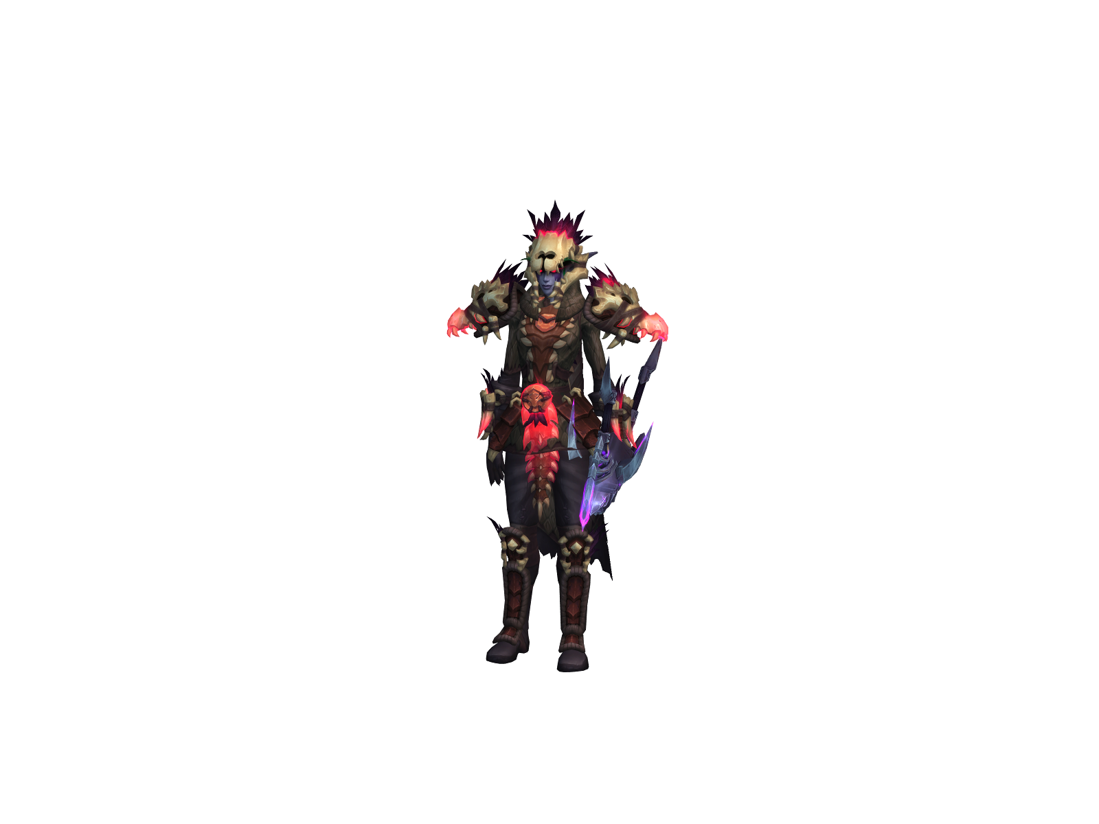 Crystalclark 3D character render