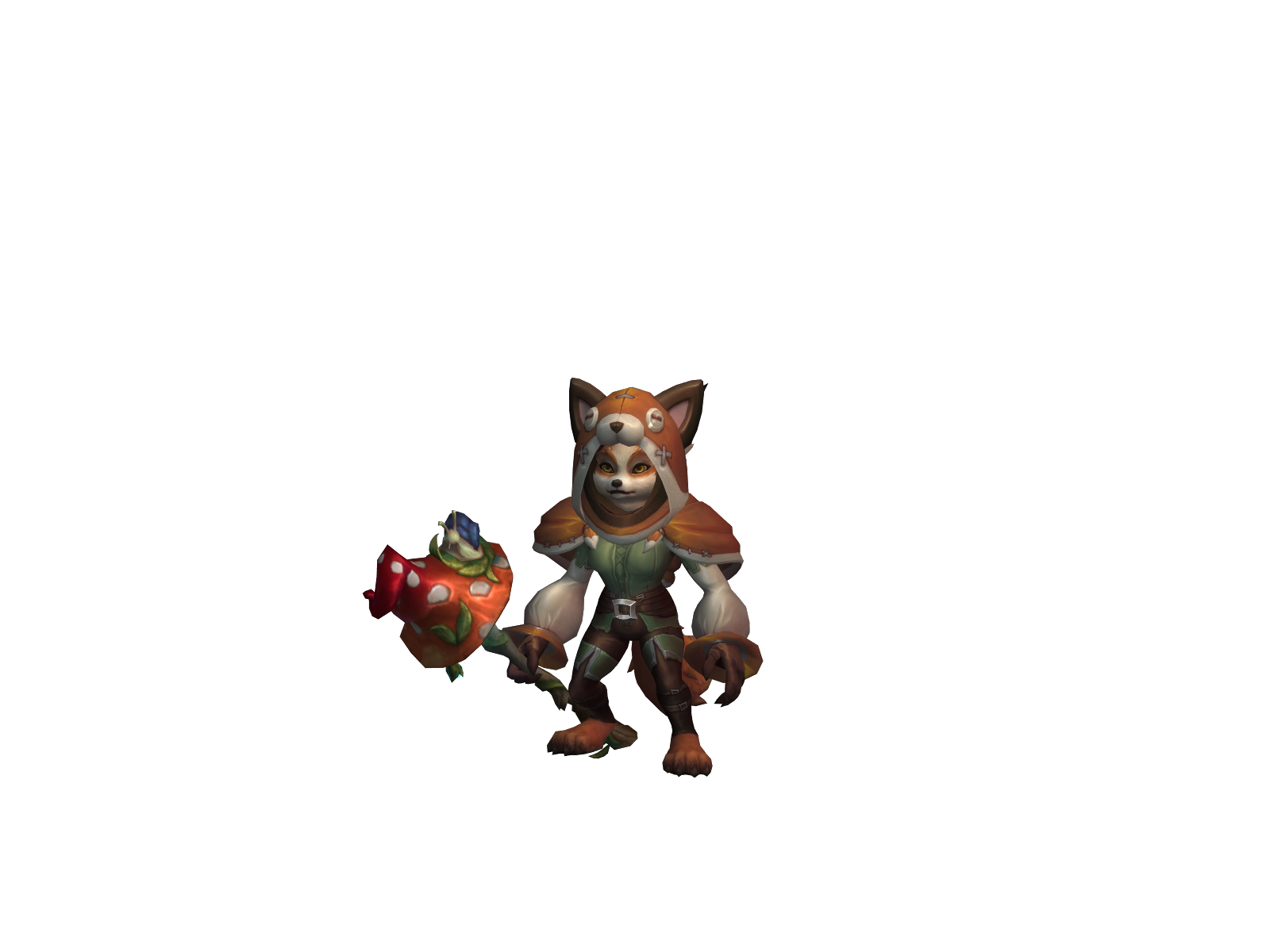 Huskiè 3D character render