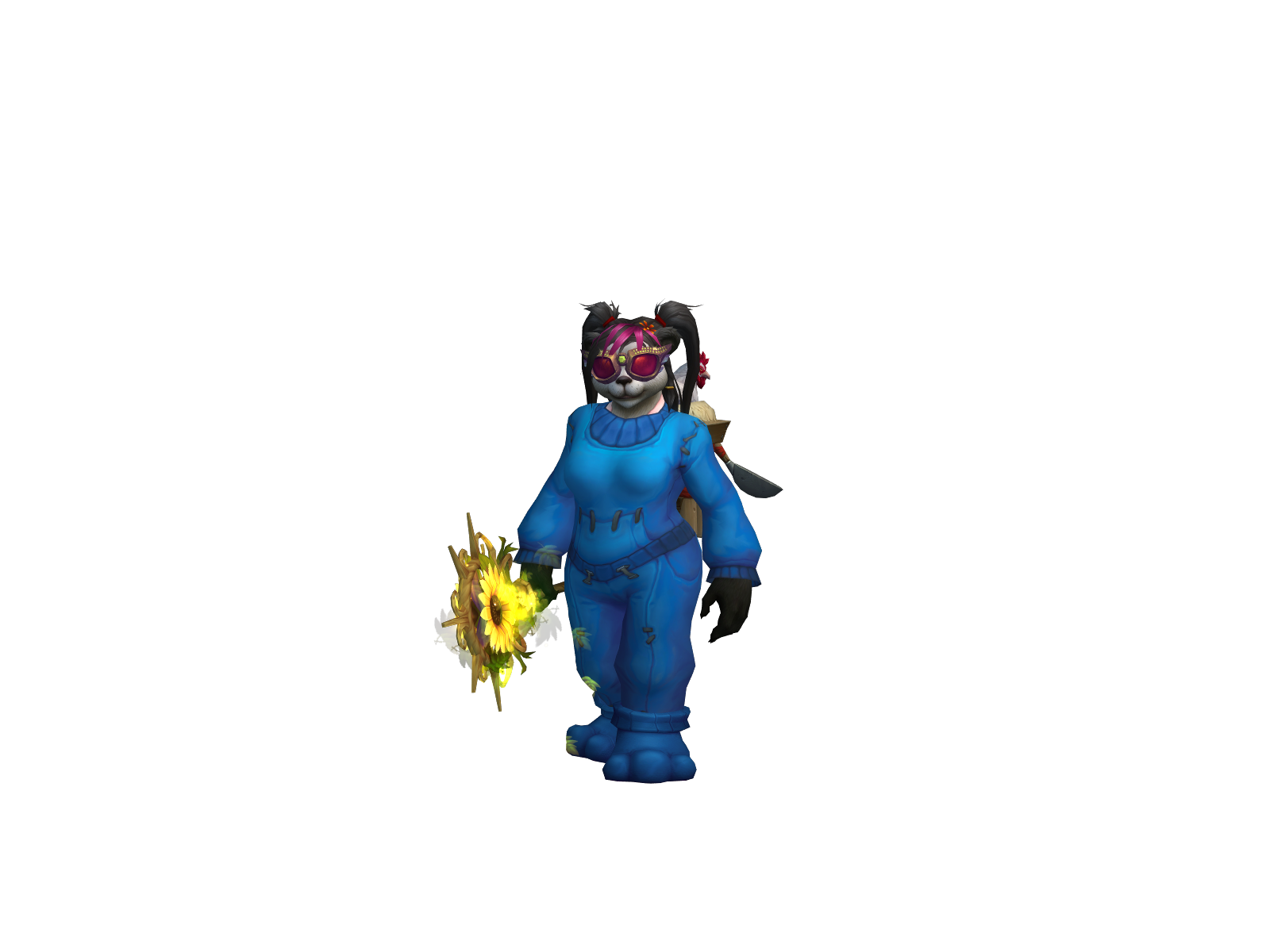 Haengbog 3D character render