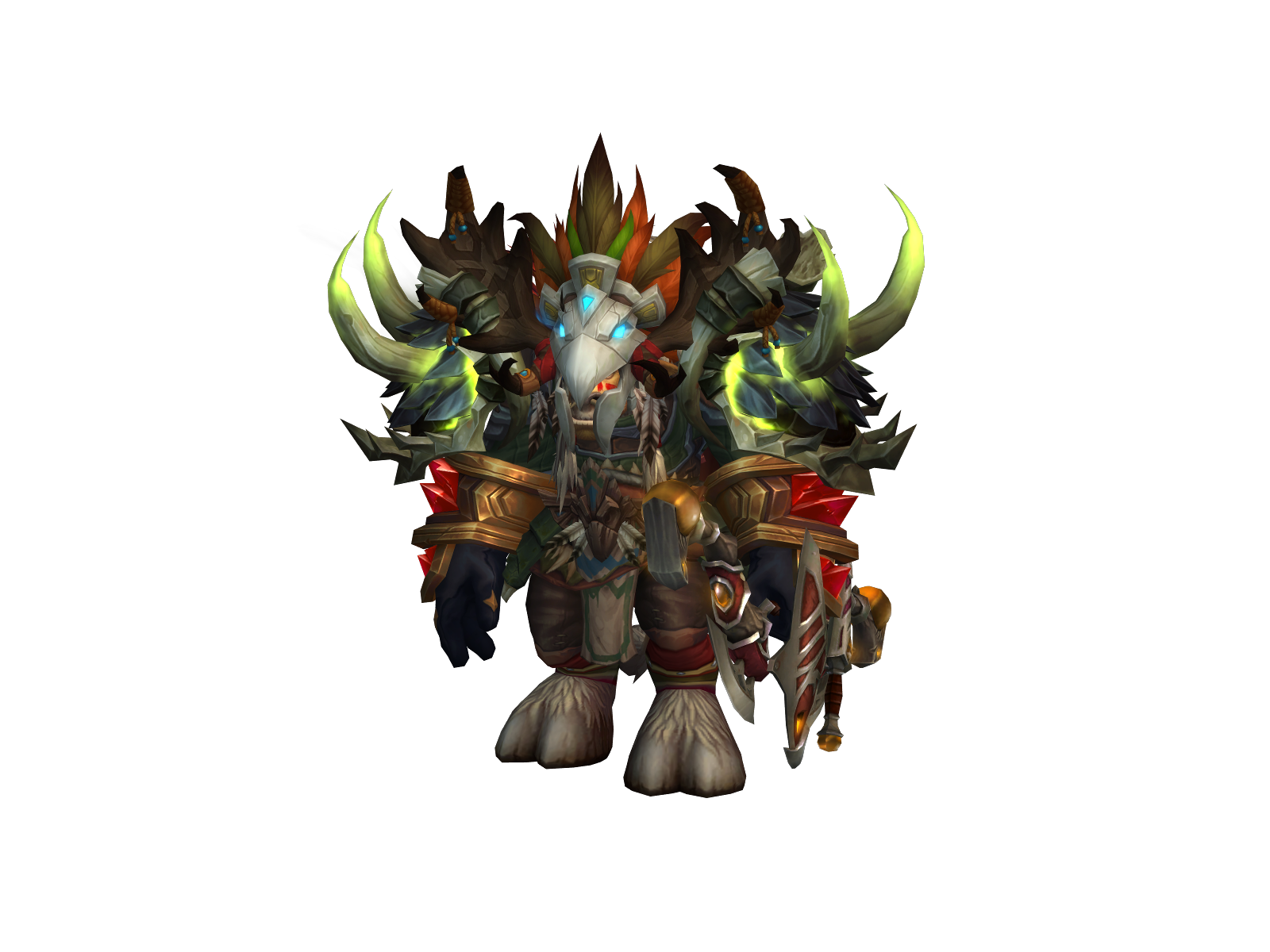 Soberpaws 3D character render
