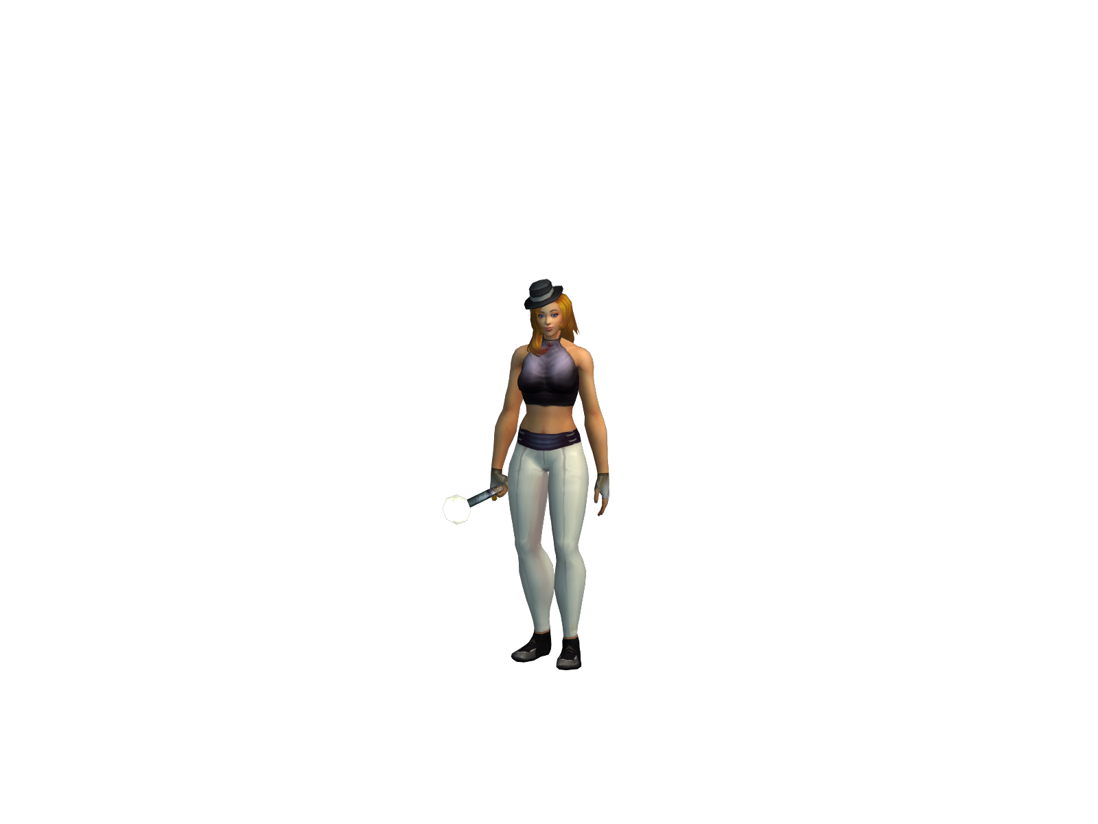 Chistera 3D character render