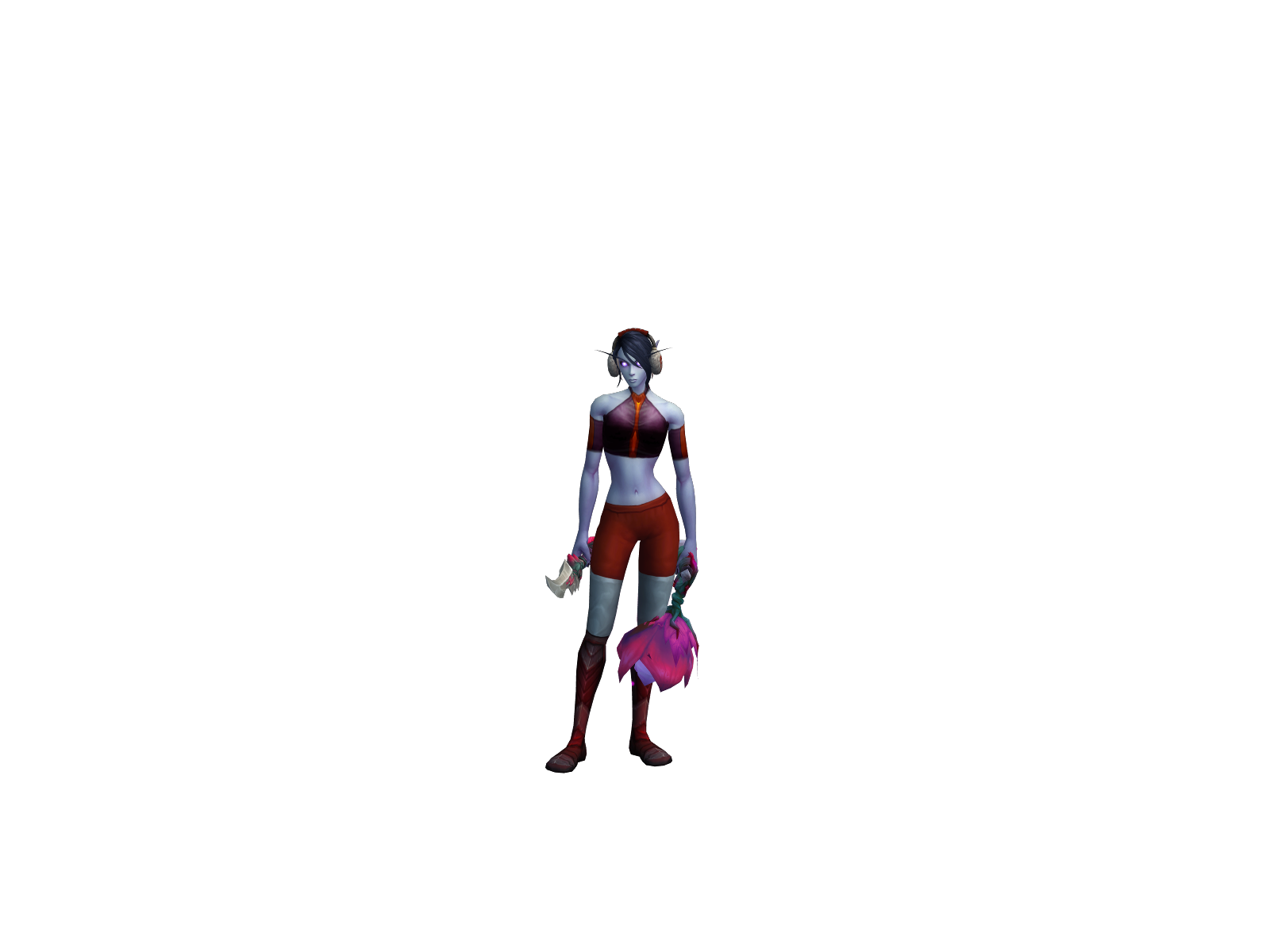 Pyrebringer 3D character render