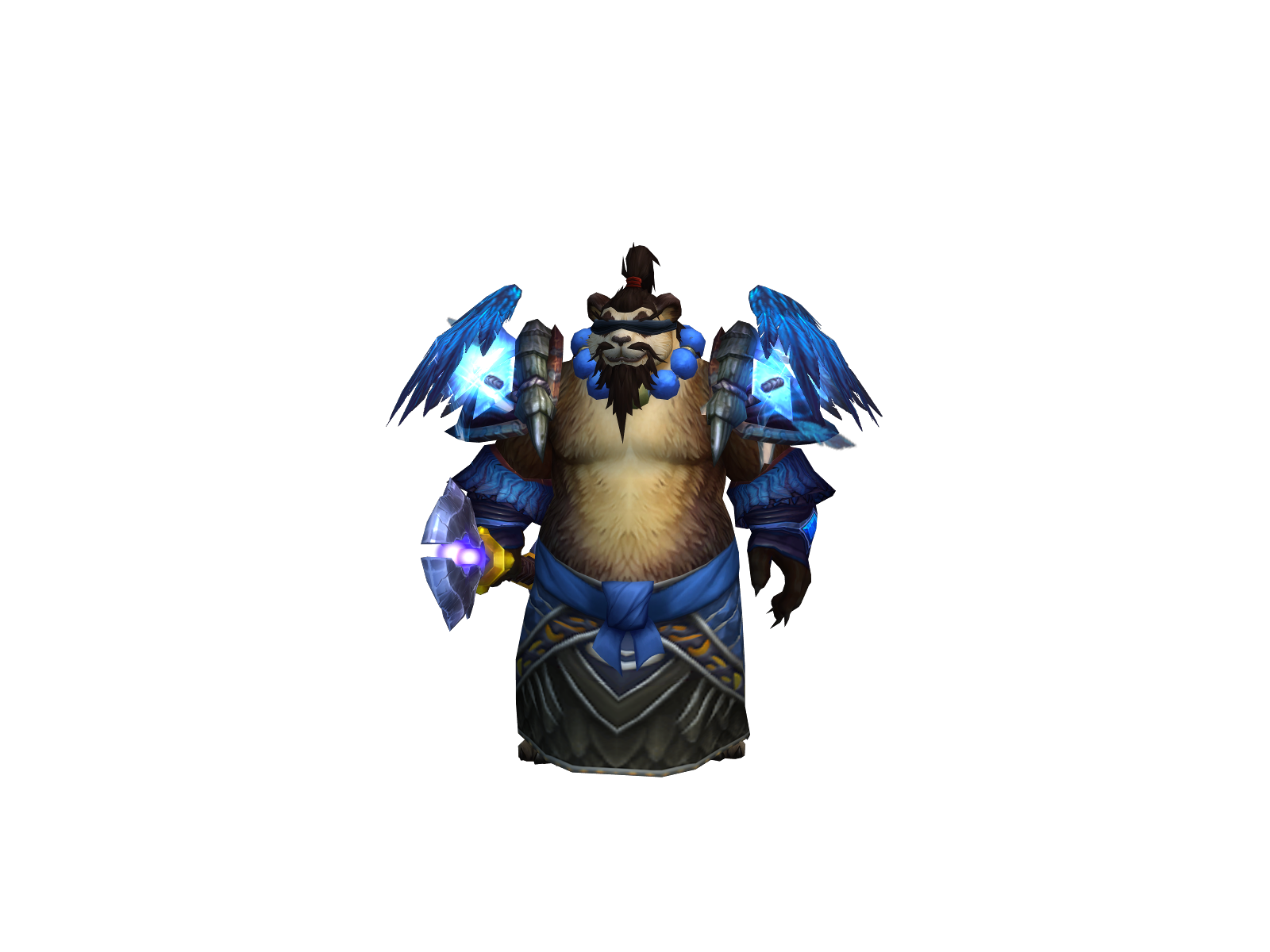 Raybeam 3D character render