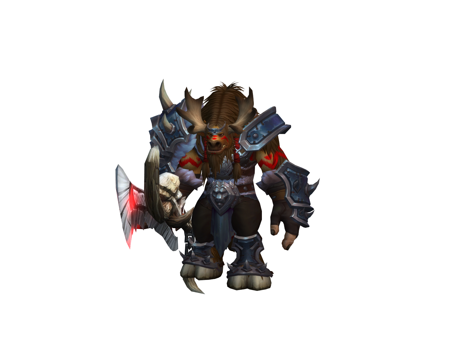 Grassblastr 3D character render