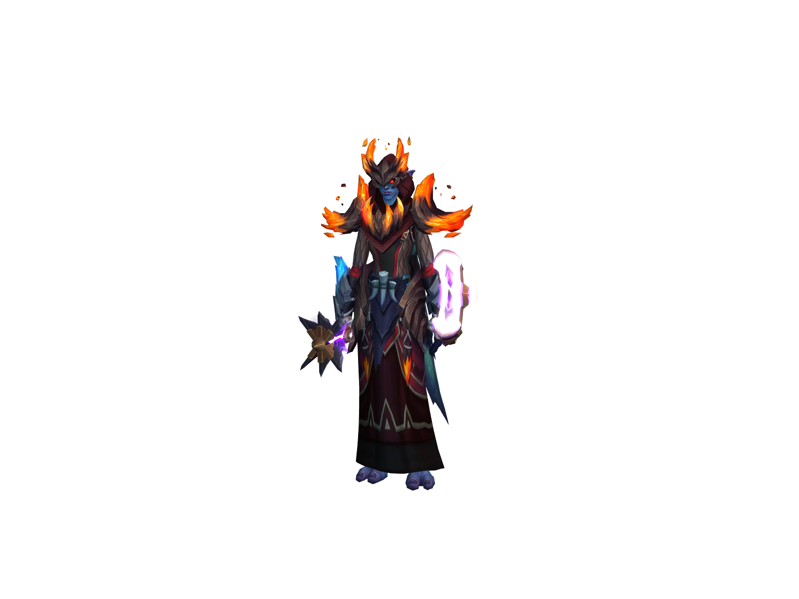 Crescentroll 3D character render