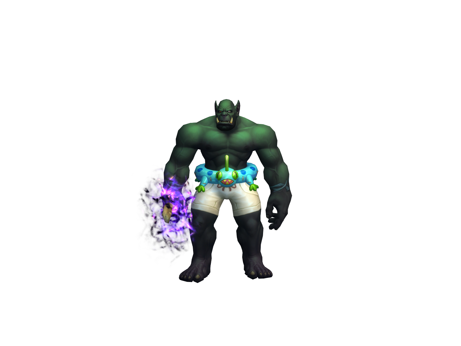 Nuggot 3D character render