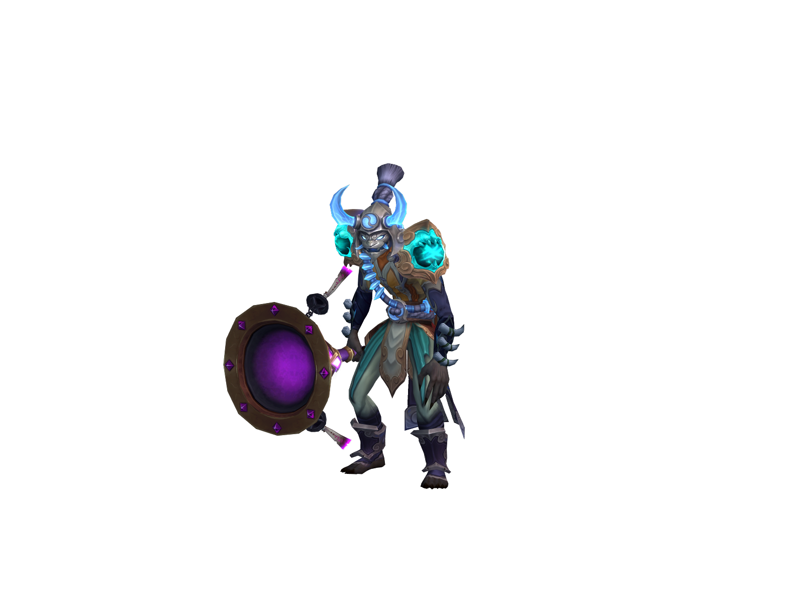 Elzadar 3D character render