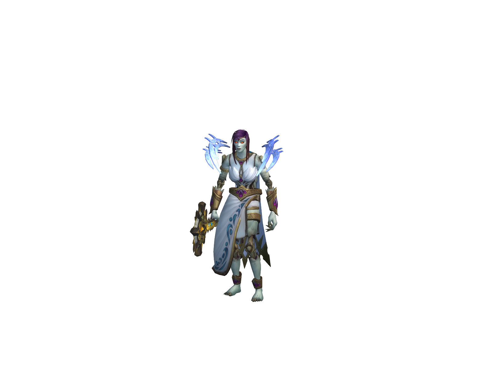 Bomak 3D character render