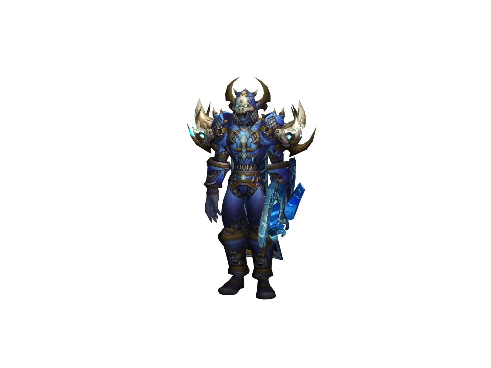 Traptshox 3D character render