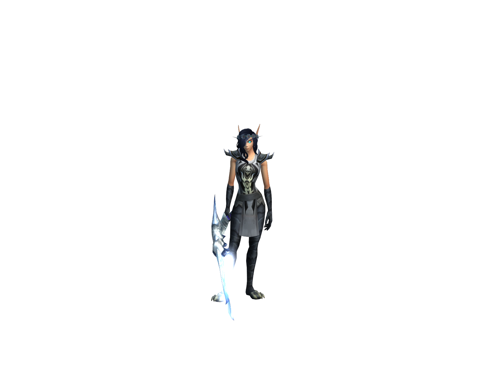 Blitha 3D character render