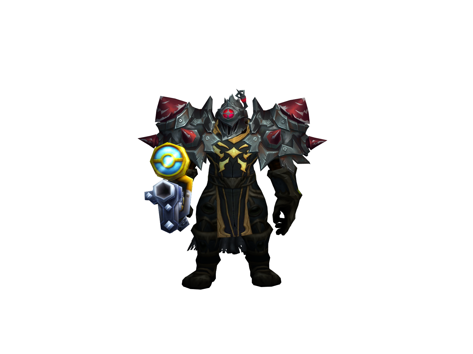 Krupnik 3D character render