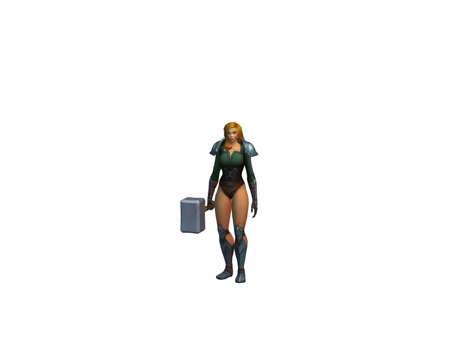 Maltheris 3D character render