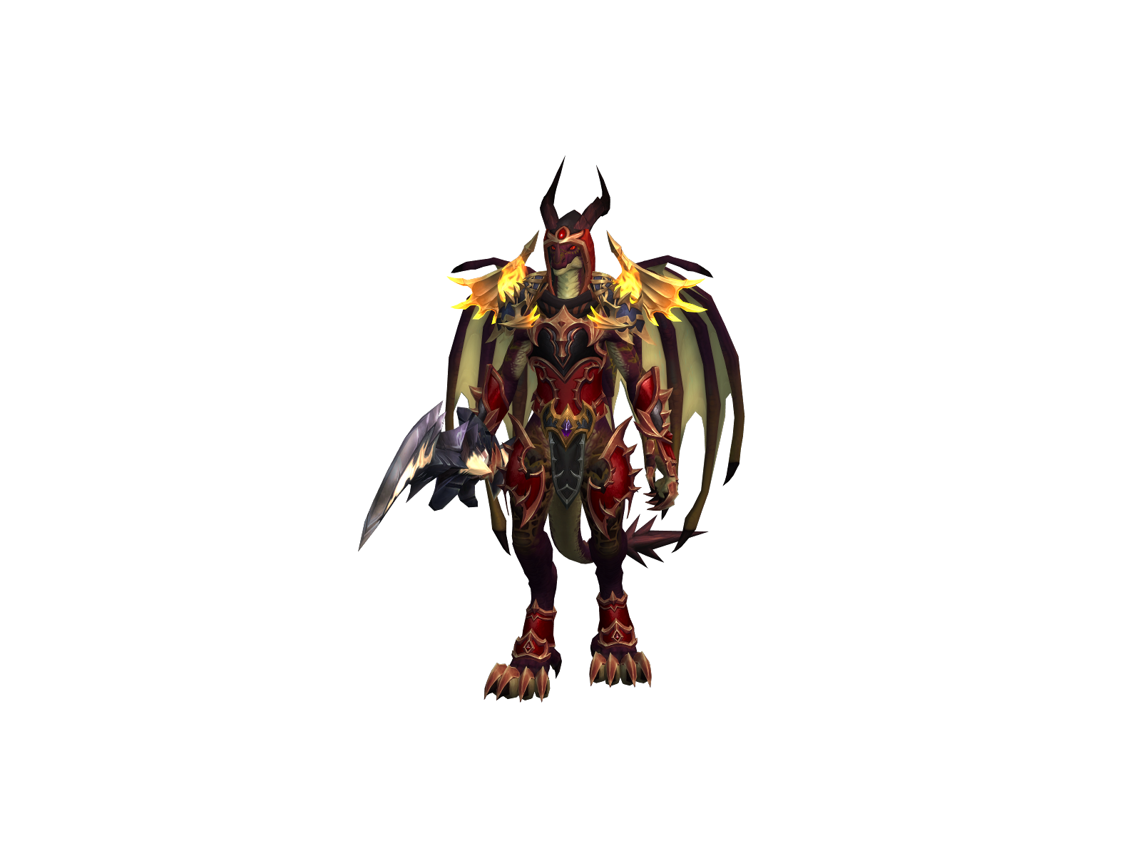Powachronos 3D character render