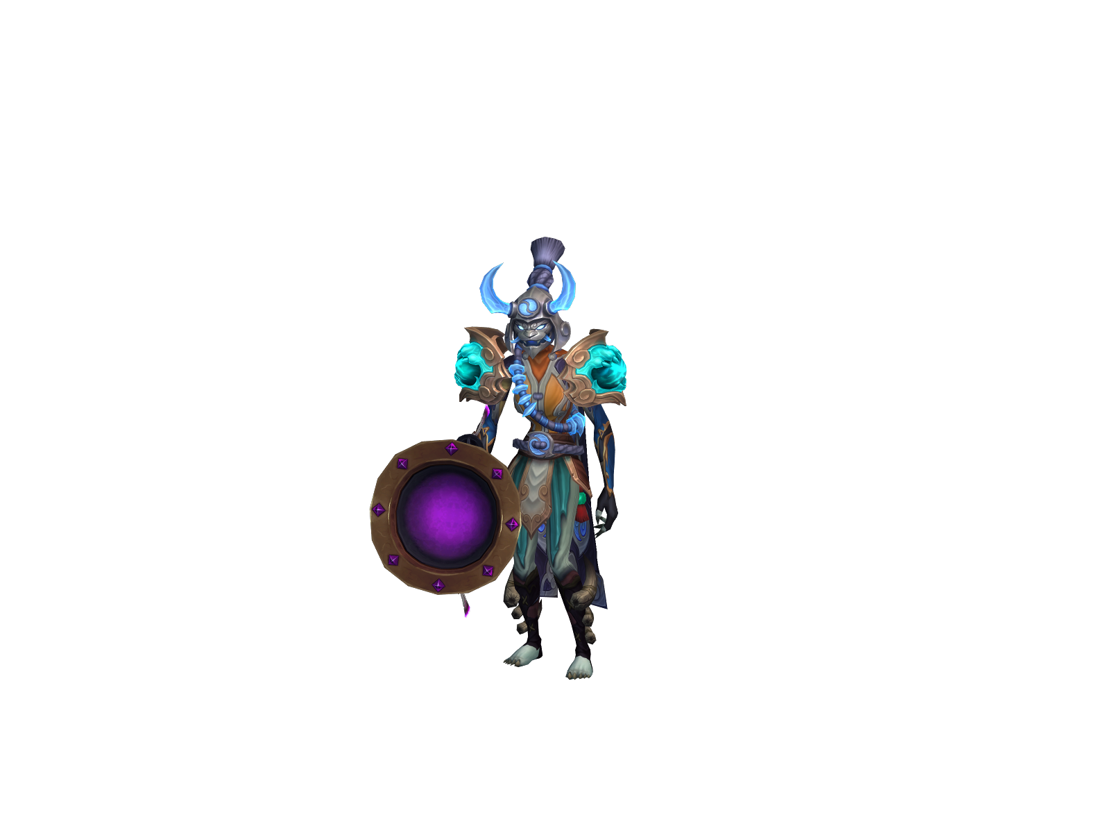 Minitea 3D character render