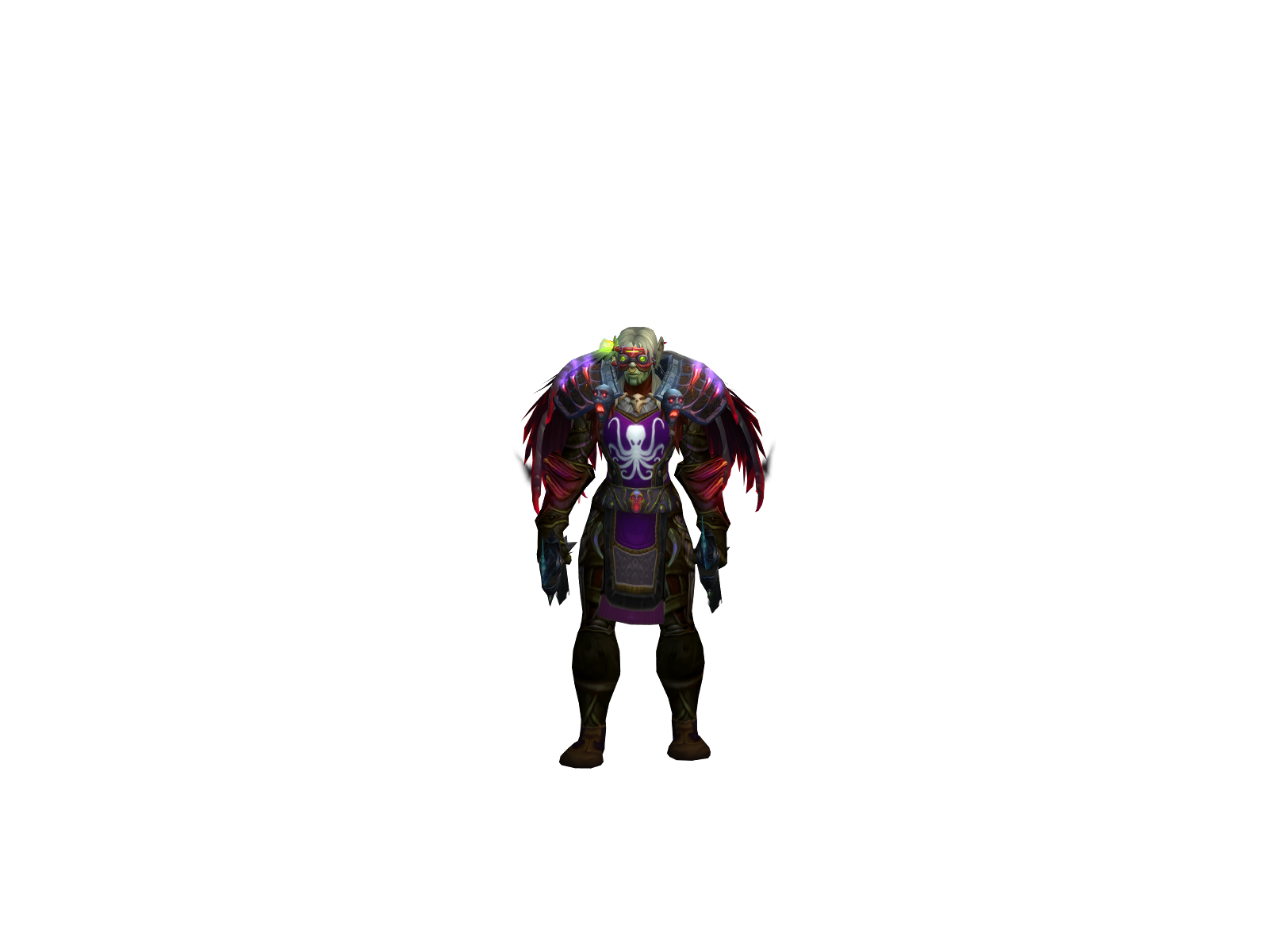 Crackedurex 3D character render