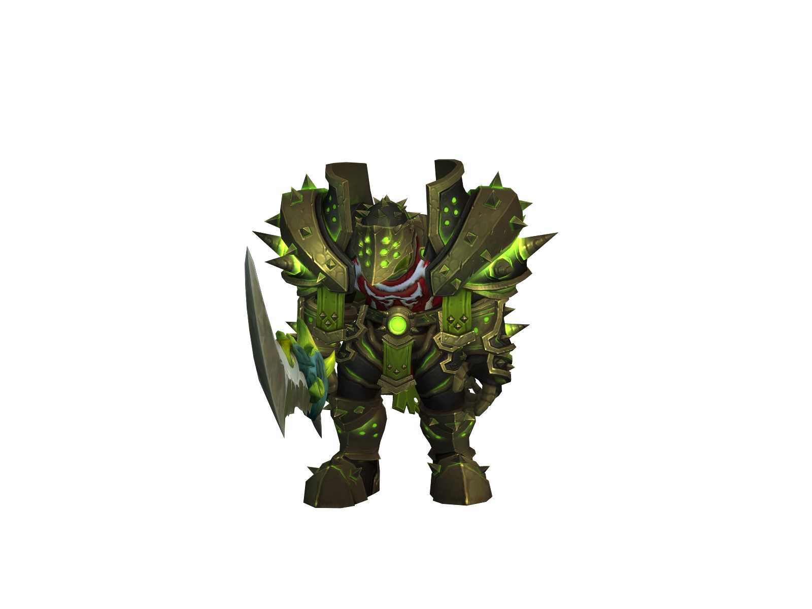 Duckewar 3D character render