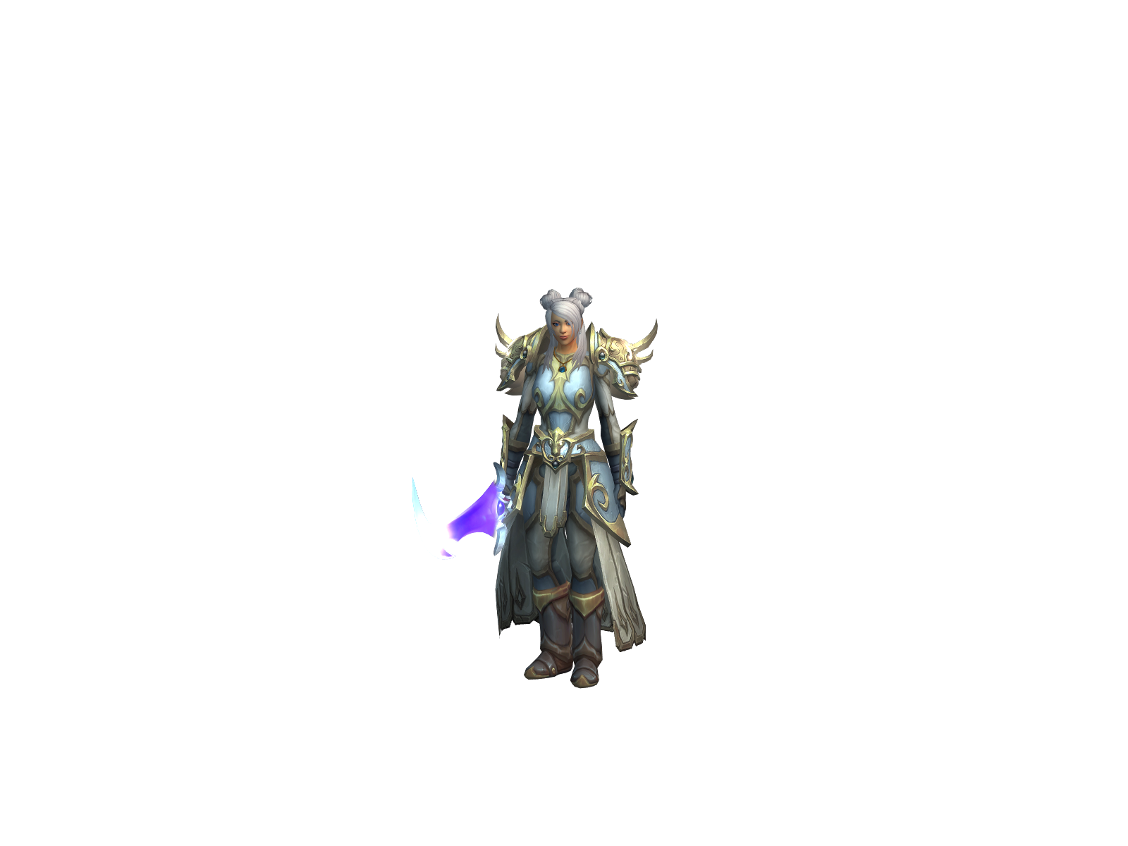 Vàseline 3D character render