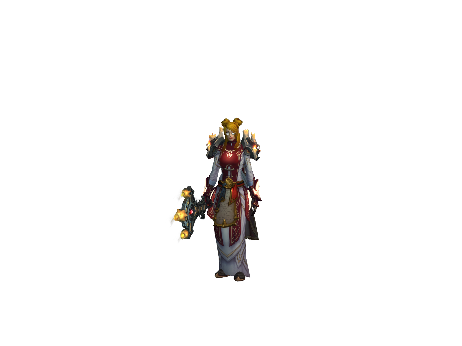Hectorfather 3D character render