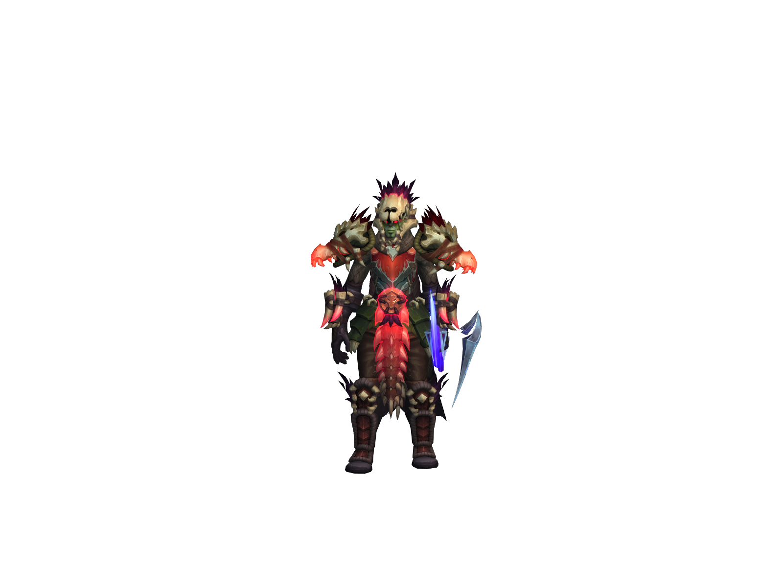 Ouamzle 3D character render
