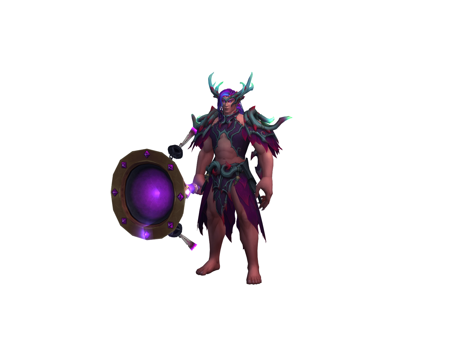 Gilindare 3D character render