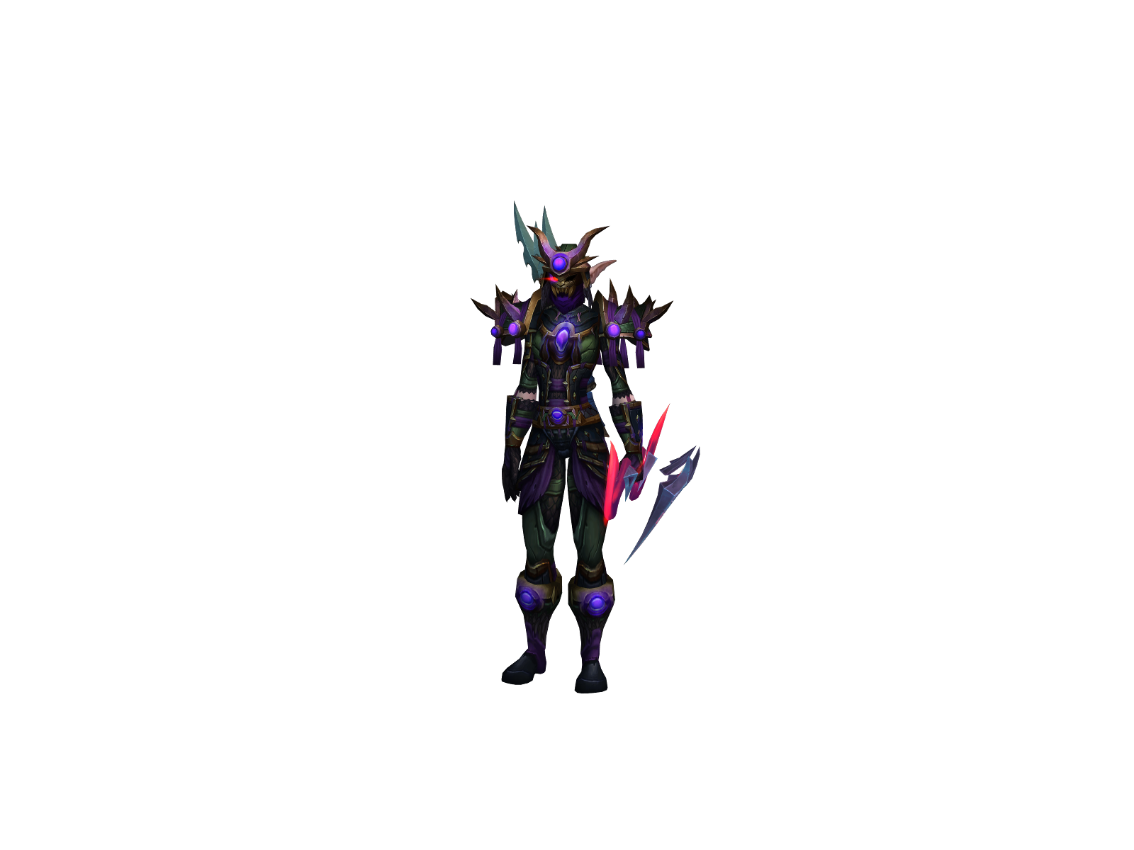 Sæn 3D character render
